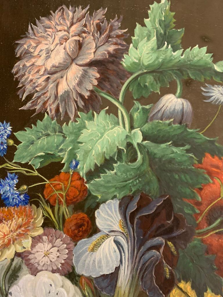 Натюрморт с цветами, кон. XVIII - нач. XIX вв.